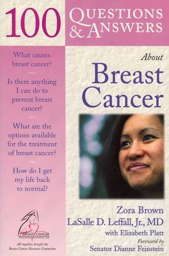 Stock image for 100 Questons & Answers About Breast Cancer for sale by Adventures Underground