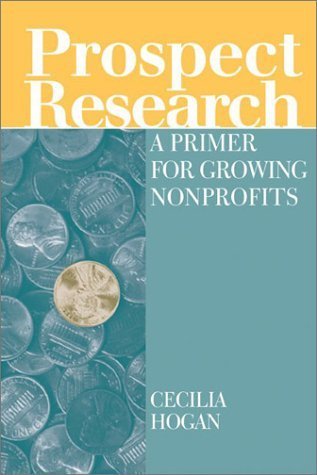 Imagen de archivo de Prospect Research: A Primer for Growing Nonprofits a la venta por SecondSale