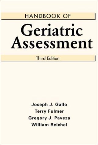 9780763726157: Handbook of Geriatric Assessment