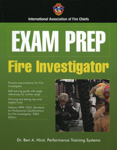 9780763728496: Fire Investigator: Exam Prep