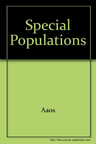 Special Populations (9780763729905) by AAOS