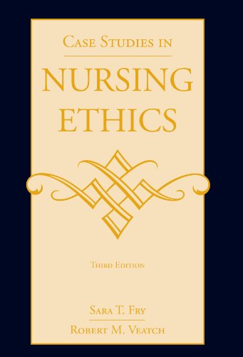 Beispielbild fr Case Studies in Nursing Ethics zum Verkauf von Better World Books