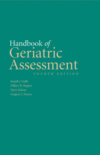Beispielbild fr Handbook Of Geriatric Assessment zum Verkauf von Once Upon A Time Books