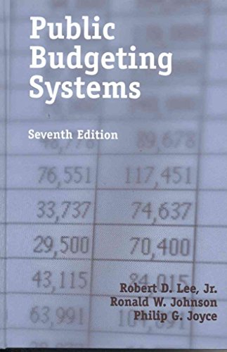 Stock image for Public Budgeting Systems, Seventh Edition for sale by Hippo Books