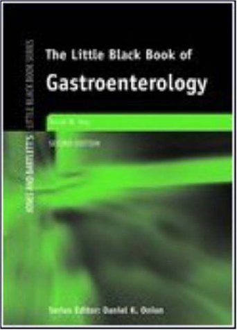 Imagen de archivo de The Little Black Book of Gastroenterology (Jones and Bartlett Little Black Book) a la venta por Red's Corner LLC