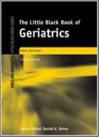 Imagen de archivo de Little Black Book of Geriatrics a la venta por Books From California