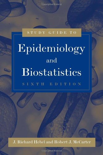 Beispielbild fr Study Guide To Epidemiology And Biostatistics zum Verkauf von Ergodebooks