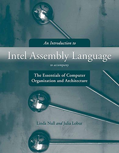 Imagen de archivo de An Introduction to Intel Assembly Language to Accompany Essentials of Computer Organization and Archite a la venta por Better World Books