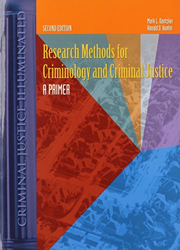 Stock image for Research Methods for Criminology and Criminal Justice for sale by Better World Books