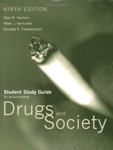 9780763737559: Ssg- Drugs and Society 9e Study Guide