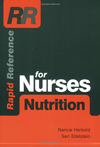 Beispielbild fr Rapid Reference for Nurses: Nutrition zum Verkauf von WorldofBooks