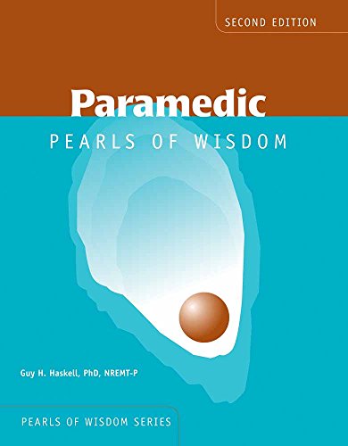Stock image for Paramedic Pearls of Wisdom (Pearls of Wisdom (Jones and Bartlett)) for sale by SecondSale