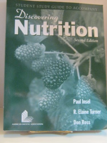 Beispielbild fr Student Study Guide to Accompany: Discovering Nutrition, 2nd Edition zum Verkauf von dsmbooks