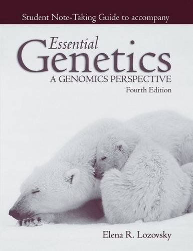 Imagen de archivo de Ntg- Essential Genetics 4e Note-Tak a la venta por AwesomeBooks