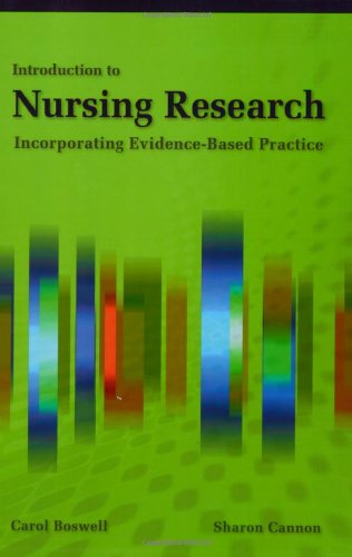 Imagen de archivo de Introduction To Nursing Research: Incorporating Evidence-Based Practice a la venta por Half Price Books Inc.