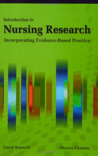 9780763740405: Introduction to Nursing Research: Incorporating Evidence-Based Practice