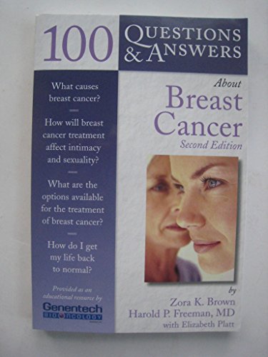 Stock image for 100 Questions and Answers About Breast Cancer for sale by Half Price Books Inc.