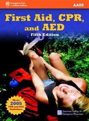 9780763742096: First Aid CPR and AED