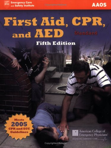 9780763742256: First Aid, CPR And AED Standard