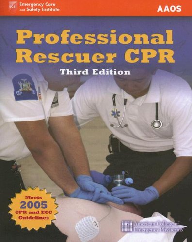 Stock image for Professional Rescuer CPR for sale by BookHolders
