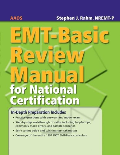 9780763744663: EMT-Basic Review Manual For National Certification