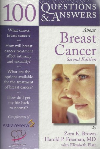 Beispielbild fr 100 Question & Answers about Breast Cancer zum Verkauf von SecondSale