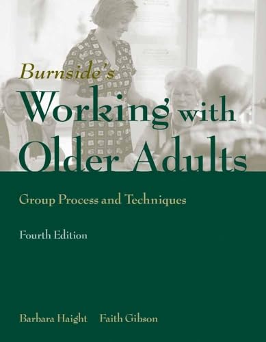 Stock image for Working with Older Adults: Group Process and Technique for sale by Better World Books