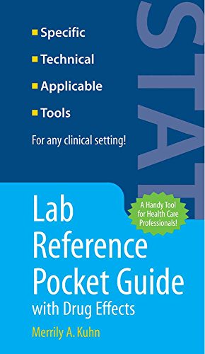 Stock image for Lab Reference Pocket Guide with Drug Effects for sale by SecondSale