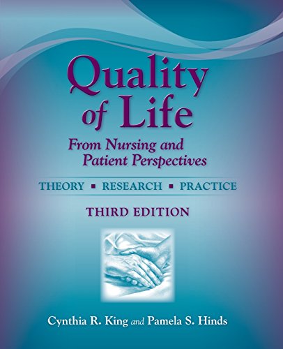 Imagen de archivo de Quality Of Life: From Nursing And Patient Perspectives a la venta por HPB-Red