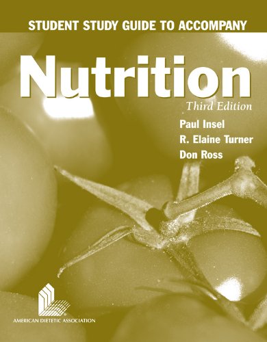 Imagen de archivo de Student Study Guide to accompany Nutrition a la venta por SecondSale