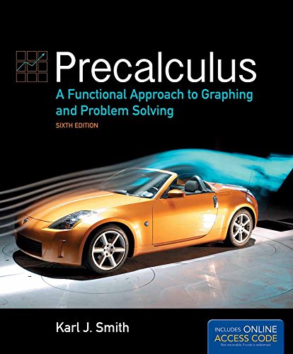 Imagen de archivo de Precalculus A Functional Approach to Graphing and Problem Solving a la venta por TextbookRush