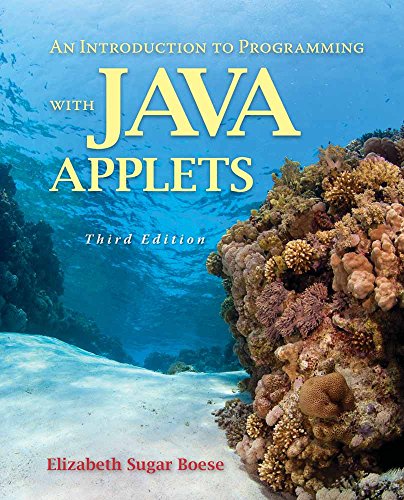 Imagen de archivo de An Introduction to Programming with Java Applets a la venta por Better World Books