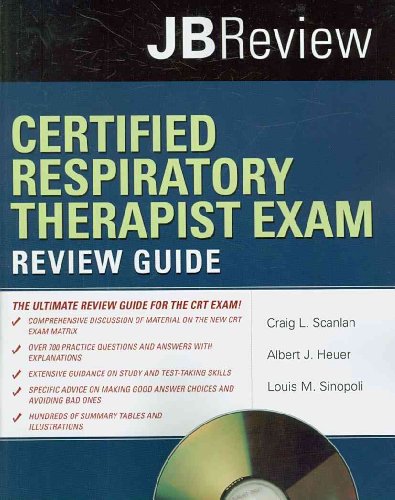 Beispielbild fr Certified Respiratory Therapist Exam zum Verkauf von Better World Books