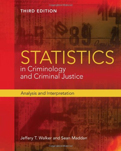 Stock image for Statistics in Criminology and Criminal Justice: Analysis and Interpretation for sale by ThriftBooks-Dallas