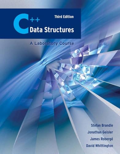Stock image for C++ Data Structures: a Laboratory Course for sale by TextbookRush