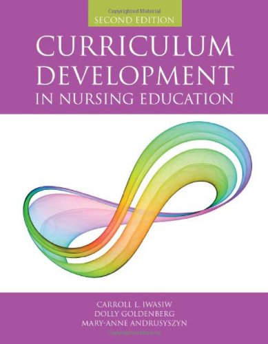 Beispielbild fr Curriculum Development In Nursing Education zum Verkauf von Ergodebooks