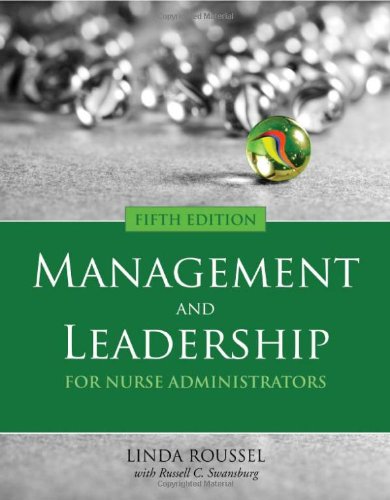 Stock image for Management and Leadership for Nurse Administrators for sale by WorldofBooks