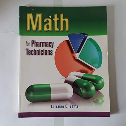 Stock image for Math For Pharmacy Technicians for sale by SecondSale