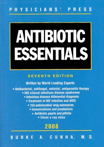 Beispielbild fr Antibiotic Essentials, Seventh Edition zum Verkauf von Wonder Book