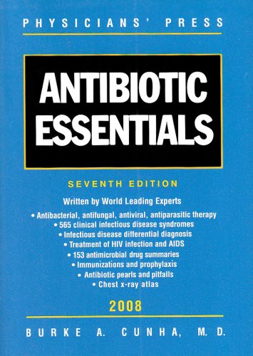 Stock image for Antibiotic Essentials, 2008 for sale by Books Puddle