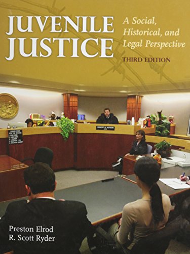 Imagen de archivo de Juvenile Justice: A Social, Historical and Legal Perspective a la venta por ThriftBooks-Dallas