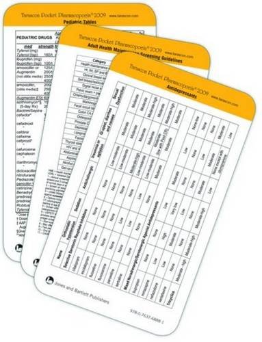 Tarascon Rapid Reference Card: Management of Chronic Kidney Disease (9780763769017) by Dr.Joseph Esherick; MD