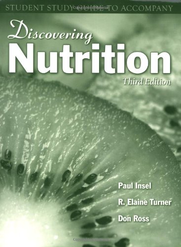 Beispielbild fr Discovering Nutrition Student Study Guide zum Verkauf von ThriftBooks-Dallas