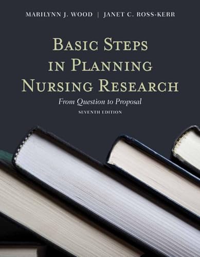 Beispielbild fr Basic Steps in Planning Nursing Research: From Question to Proposal: From Question to Proposal zum Verkauf von ThriftBooks-Atlanta