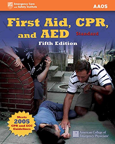 Stock image for First Aid, CPR, and AED, Standard (Emergency Care and Safety Institute) for sale by Wonder Book