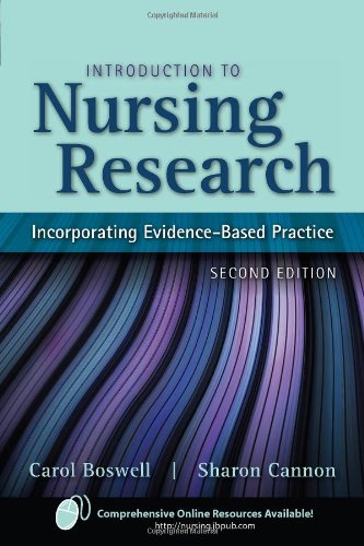 Imagen de archivo de Introduction to Nursing Research : Incorporating Evidence-Based Practice a la venta por Better World Books