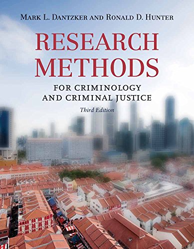 Imagen de archivo de Research Methods for Criminology and Criminal Justice a la venta por Better World Books
