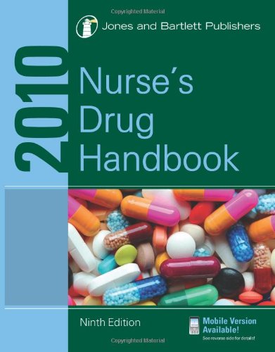 Imagen de archivo de Nurse's Drug 2010 a la venta por Better World Books