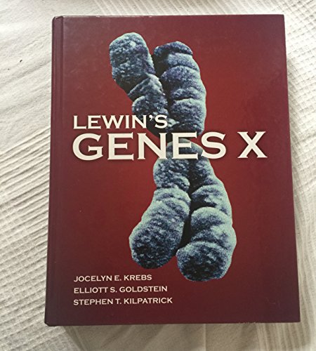Stock image for Lewin's Genes X for sale by WorldofBooks