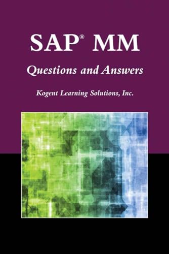 9780763781446: SAP MM Questions And Answers (Jones and Bartlett Publishers SAP Books)